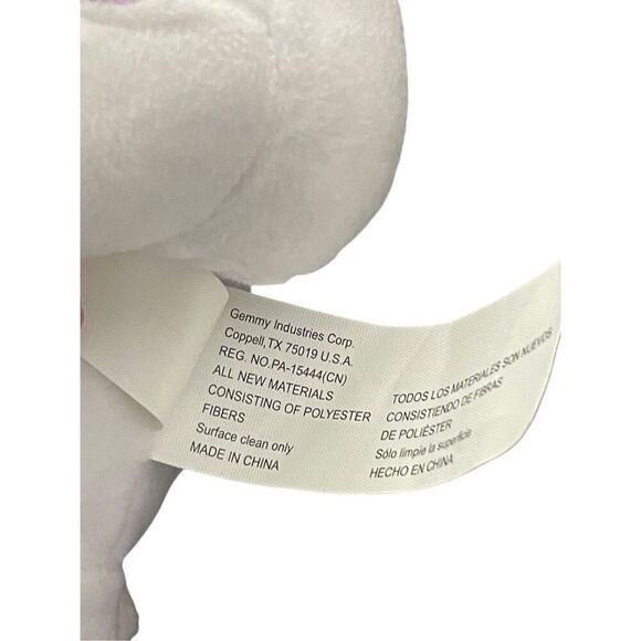 Peanuts Kids White Black Snoopy & Woodstock Pilgrim Side-stepper Music Plush OS - Picture 9 of 13